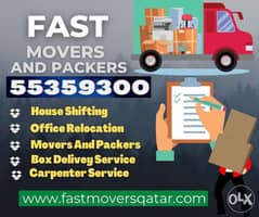 Doha fast movers service house villa office movers service 0