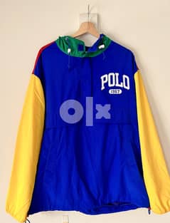 Polo Ralph Lauren Polo 1967 Pullover Windbreaker Jacket (Size Large) 0