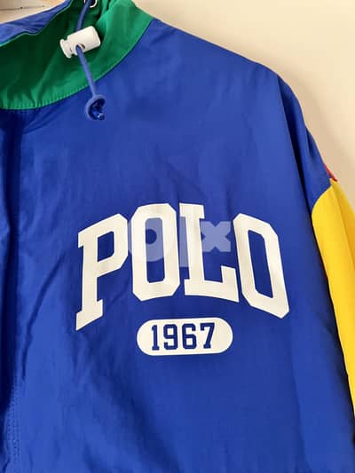 Polo Ralph Lauren Polo 1967 Pullover Windbreaker Jacket (Size Large) 1