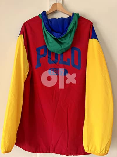Polo Ralph Lauren Polo 1967 Pullover Windbreaker Jacket (Size Large) 7