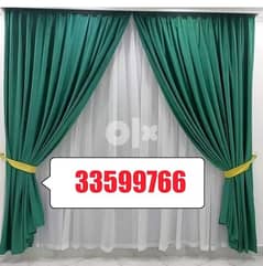 Curtain shop __ We making all type new curtain with fitting available 0