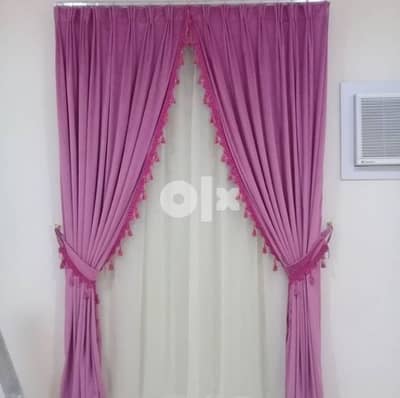Curtain shop __ We making all type new curtain with fitting available 1