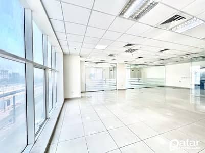 165 SQM GLASS PARTITIONED OFFICE AVAILABLE IN MUNTAZA 3