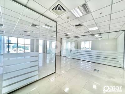 165 SQM GLASS PARTITIONED OFFICE AVAILABLE IN MUNTAZA 4